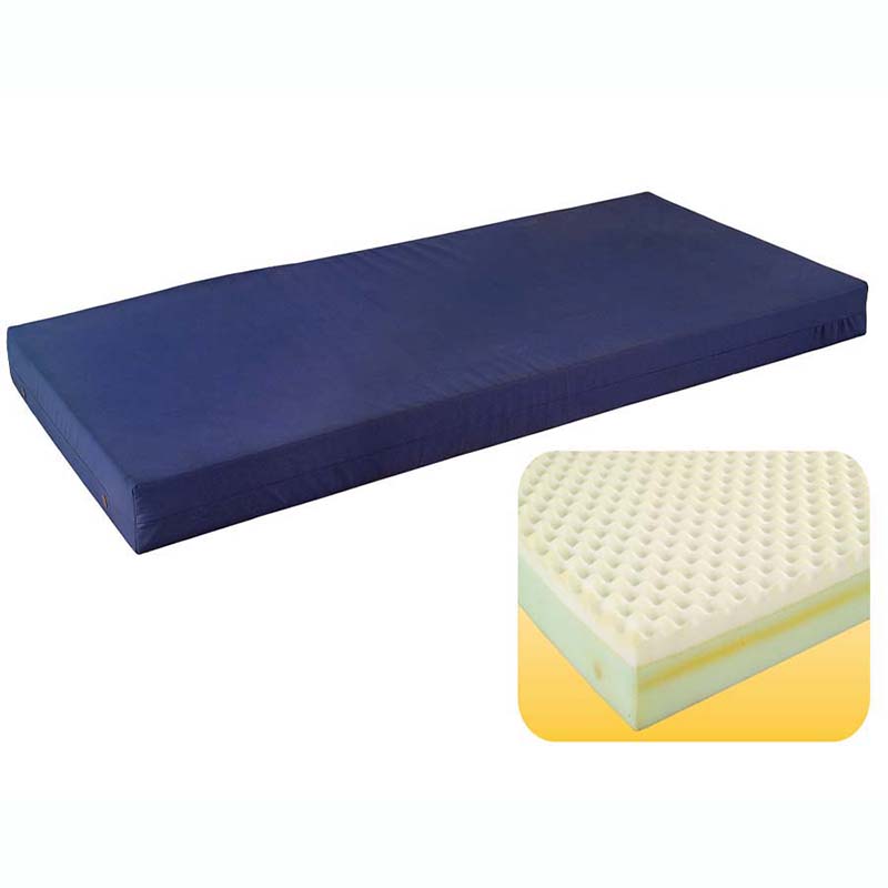 waterproof bed mattress cloth cover high density wave foam home nursing health care bed ffe up4 t